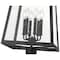 Z-Lite Rainer 6 Light Outdoor Post Mounted Fixture, 17.5in. W x 113.5in. H, Black 5015PHXXLR-564P-BK - alternate 6